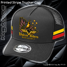 Load image into Gallery viewer, STRIPE Trucker Cap - Vulcan Riders 2026
