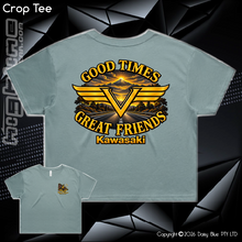 Load image into Gallery viewer, Ladies Crop Tee - Vulcan Riders 2026