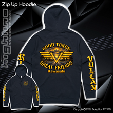 Load image into Gallery viewer, Zip Up Hoodie - Vulcan Riders 2026