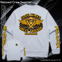 Load image into Gallery viewer, Relaxed Crew Sweater - Vulcan Riders 2026