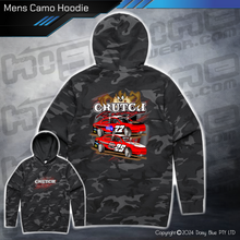 Load image into Gallery viewer, Camo Hoodie - Crutch Racing