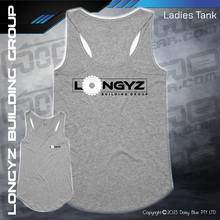 Load image into Gallery viewer, Ladies Tank - Longyz Building Group