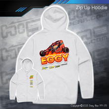 Load image into Gallery viewer, Zip Up Hoodie - Ray 'Eggy' Eggins