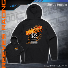 Load image into Gallery viewer, Zip Up Hoodie - Reeves Racing