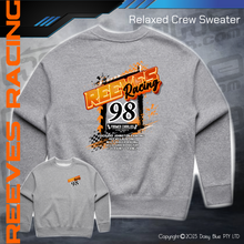 Load image into Gallery viewer, Relaxed Crew Sweater - Reeves Racing