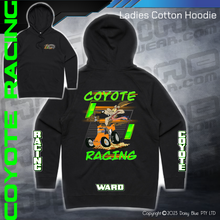 Load image into Gallery viewer, Hoodie - Coyote Racing
