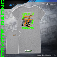 Load image into Gallery viewer, T-Shirt Dress - Coyote Racing