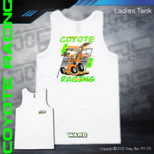 Load image into Gallery viewer, Ladies Tank - Coyote Racing