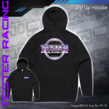 Load image into Gallery viewer, Zip Up Hoodie - Tester Racing