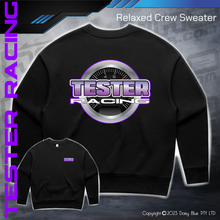 Load image into Gallery viewer, Relaxed Crew Sweater - Tester Racing