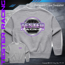 Load image into Gallery viewer, Relaxed Crew Sweater - Tester Racing