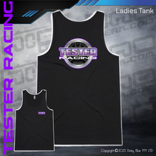 Load image into Gallery viewer, Ladies Tank - Tester Racing