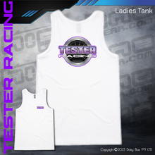 Load image into Gallery viewer, Ladies Tank - Tester Racing