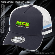 Load image into Gallery viewer, KIDS Stripe Trucker - Mowtallica