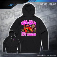 Load image into Gallery viewer, Zip Up Hoodie - Supa-Sally