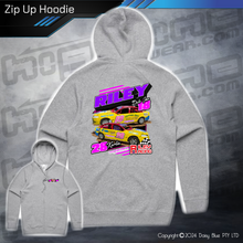 Load image into Gallery viewer, Zip Up Hoodie - Riley Racing