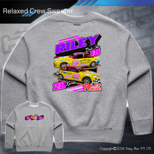 Load image into Gallery viewer, Relaxed Crew Sweater - Riley Racing