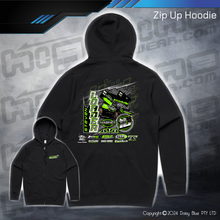 Load image into Gallery viewer, Zip Up Hoodie - Steve Loader Sprint Car