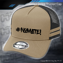 Load image into Gallery viewer, STRIPE Trucker Cap - #nomate!