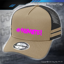 Load image into Gallery viewer, STRIPE Trucker Cap - #nomate!