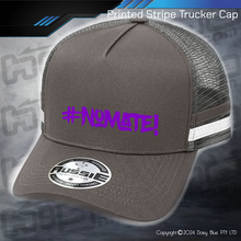 Load image into Gallery viewer, STRIPE Trucker Cap - #nomate!