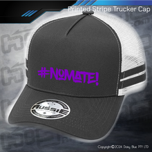 Load image into Gallery viewer, STRIPE Trucker Cap - #nomate!