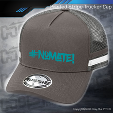 Load image into Gallery viewer, STRIPE Trucker Cap - #nomate!