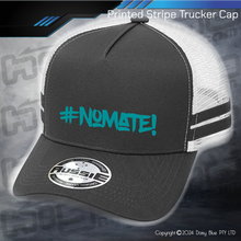 Load image into Gallery viewer, STRIPE Trucker Cap - #nomate!