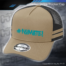 Load image into Gallery viewer, STRIPE Trucker Cap - #nomate!