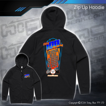 Load image into Gallery viewer, Zip Up Hoodie - 100 Lap Derby 2024