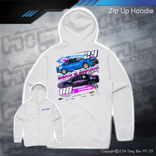 Load image into Gallery viewer, Zip Up Hoodie - Beau & Sharni Racing