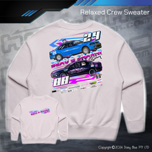 Load image into Gallery viewer, Relaxed Crew Sweater - Beau & Sharni Racing