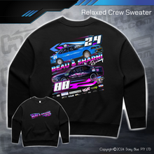 Load image into Gallery viewer, Relaxed Crew Sweater - Beau & Sharni Racing