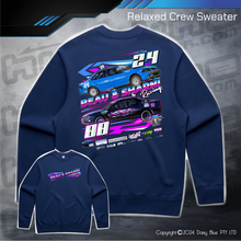 Load image into Gallery viewer, Relaxed Crew Sweater - Beau & Sharni Racing