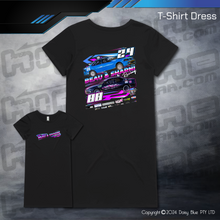 Load image into Gallery viewer, T-Shirt Dress - Beau & Sharni Racing