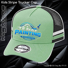 Load image into Gallery viewer, KIDS Stripe Trucker - J.R Beale Painting