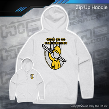 Load image into Gallery viewer, Zip Up Hoodie - Good to Go Maintenance