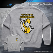 Load image into Gallery viewer, Relaxed Crew Sweater - Good to Go Maintenance