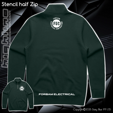 Load image into Gallery viewer, Stencil 1/2 Zip Crew Sweater - Forsam