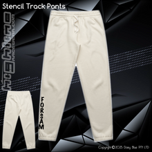Load image into Gallery viewer, Stencil Track Pants - Forsam
