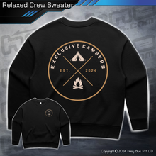 Load image into Gallery viewer, Relaxed Crew Sweater - Exclusive Campers