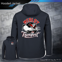 Load image into Gallery viewer, Hooded Jacket - Merlo Transport