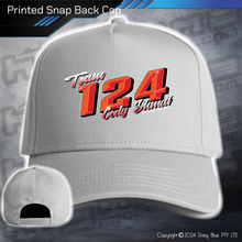 Load image into Gallery viewer, Printed Snap Back CAP - Team 124