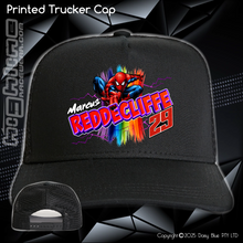 Load image into Gallery viewer, Printed Trucker Cap - Marcus Reddecliffe