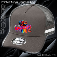 Load image into Gallery viewer, STRIPE Trucker Cap - Marcus Reddecliffe