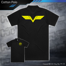 Load image into Gallery viewer, Cotton Polo - Vulcan Riders Victoria
