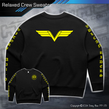 Load image into Gallery viewer, Relaxed Crew Sweater - Vulcan Riders Victoria