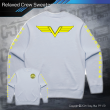 Load image into Gallery viewer, Relaxed Crew Sweater - Vulcan Riders Victoria