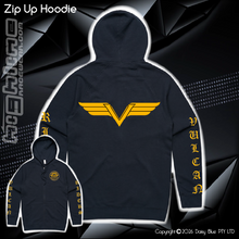Load image into Gallery viewer, Zip Up Hoodie - Vulcan Riders 2024