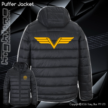 Load image into Gallery viewer, Puffer Jacket - Vulcan Riders 2024